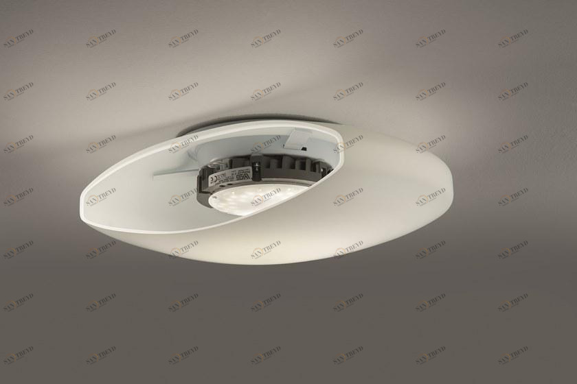 Vetreria Vistosi Потолочный светильник из сатинированного стекла Moris sun-id-1408986