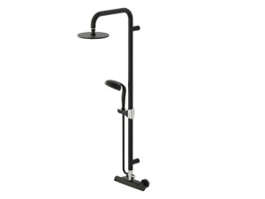 Термостатическая душевая колонка с ручным душем