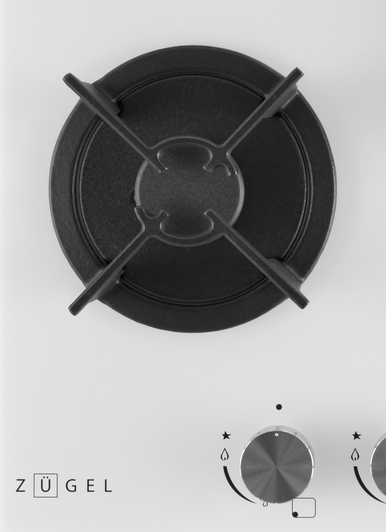 9175441 Газовая варочная поверхность ZUGEL ZGH452W STDN-0076175 - Вид №4