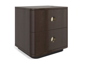 Деревянная прямоугольная тумбочка с ящиками