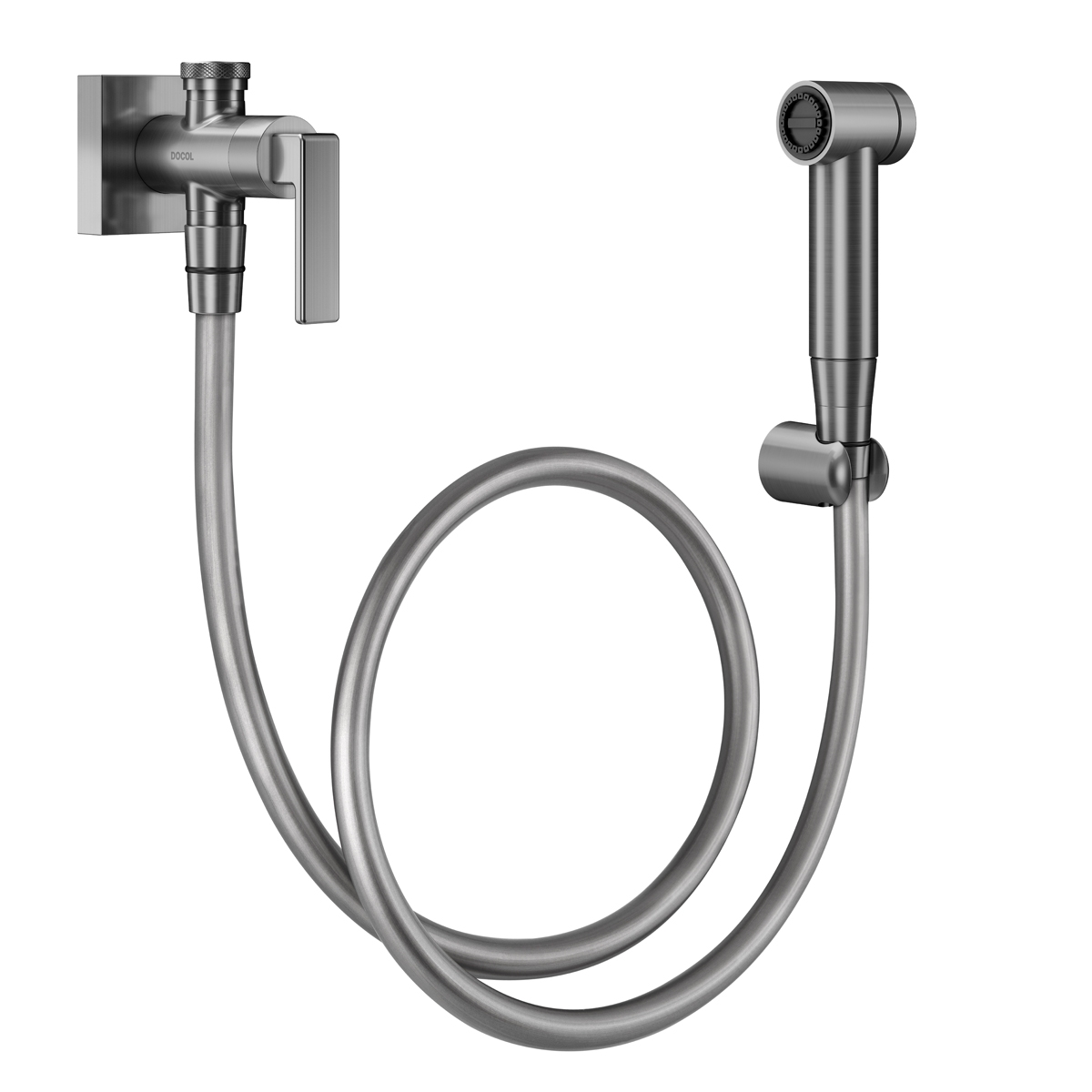 00823770 Гигиенический душ с регистрацией и полированным медным краном Docol DOCOL STILLO 