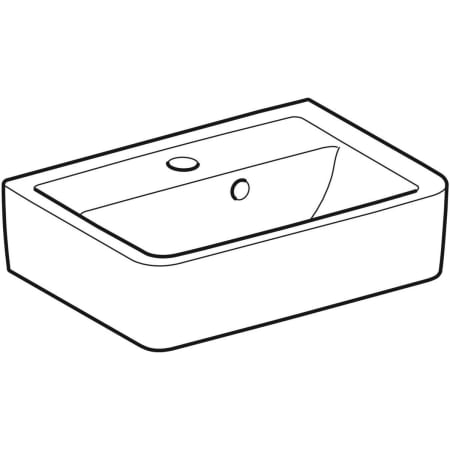 272145000 Раковина Geberit Renova Plan Geberit  - Вид №1