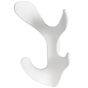 Крючок мебельный Ajax MB-LM/K-005 цвет белый