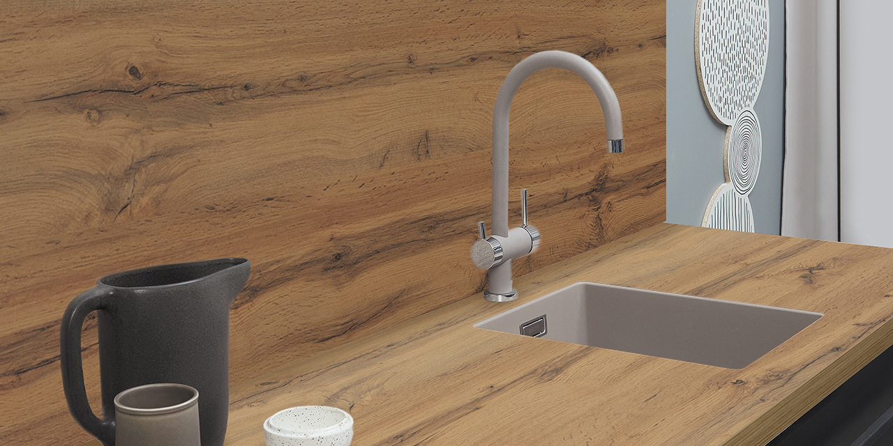 Столешницы для кухни - Дуб Мемори LIGRON LIST407 2433 - Вид №11