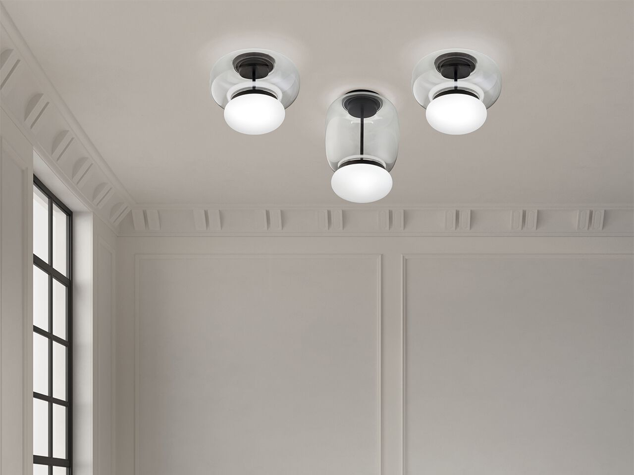 Стеклянный потолочный светильник Vetreria Vistosi Маяк ARCH-00046217 - Вид №2