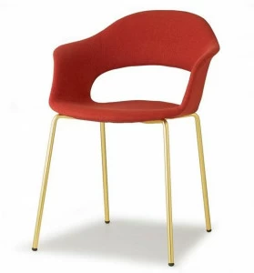 SCAB DESIGN Стул из ткани с подлокотниками Lady b