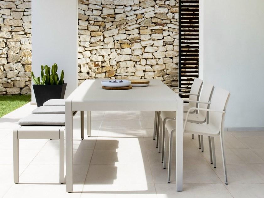 TRIBÙ Садовый стул из алюминия с подлокотниками Mirthe 07418 - Вид №4