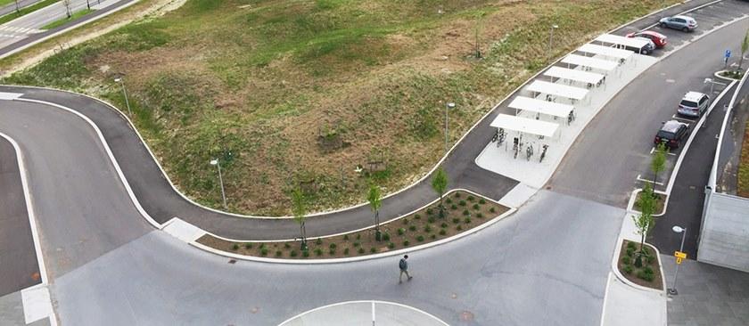 Nola Industrier Стальной навес для велосипедов  Ö60-57  - Вид №4