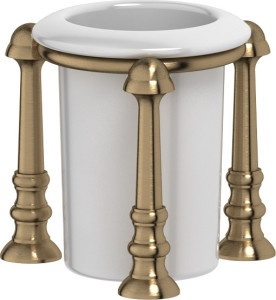 STI 527 Держатель со стаканом настольный 3SC STILMAR ANTIQUE BRONZE