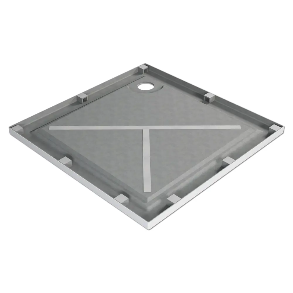 METAKAM Apart — квадратный душевой поддон 80×80 см с антискользящим покрытием 89386659 STLM-1361493 - Вид №3