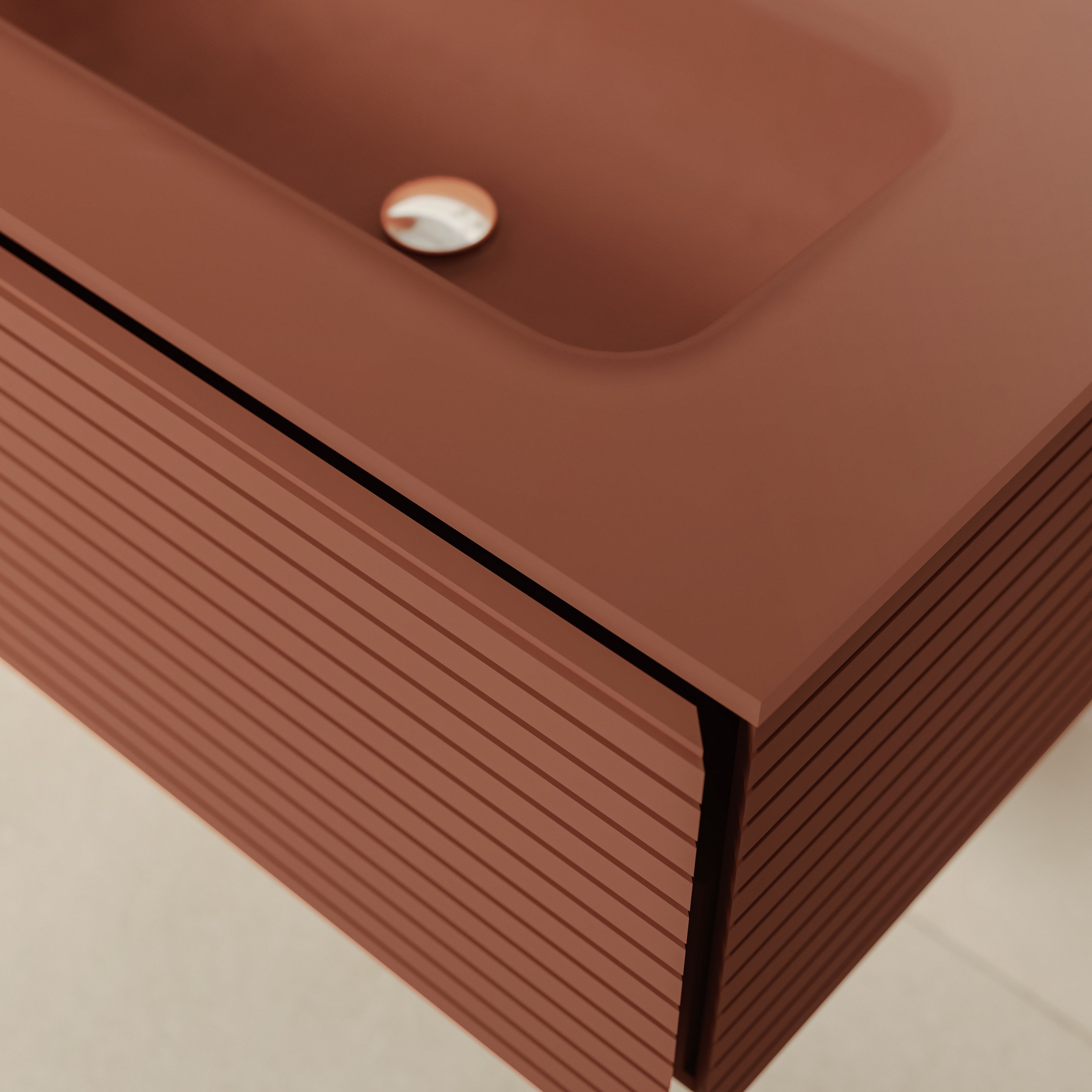 Деревянный подвесной умывальник Moab MORE ARCH-00080795 - Вид №3