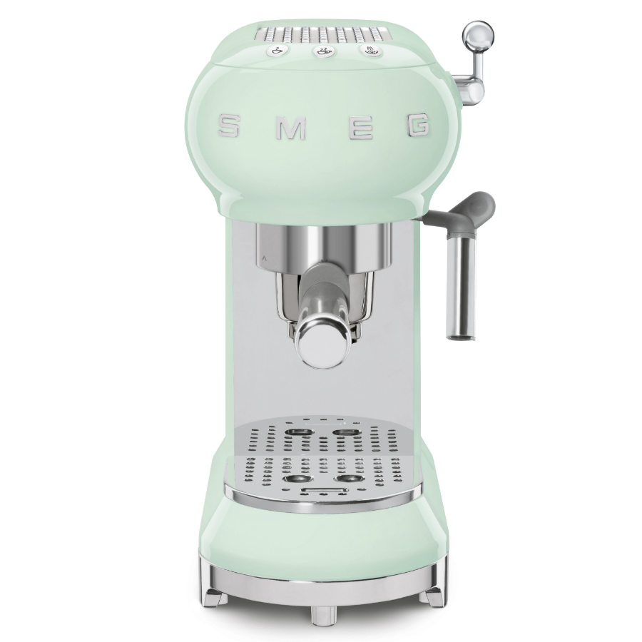 Кофемашина-эспрессо Smeg, пастельно-зеленая ECF01PGEU - Вид №3