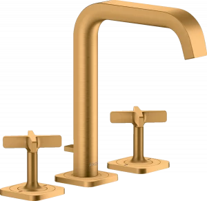 36108250 Смеситель для раковины 170 на 3 отверстия с розетками и сливным гарнитуром AXOR CITTERIO E