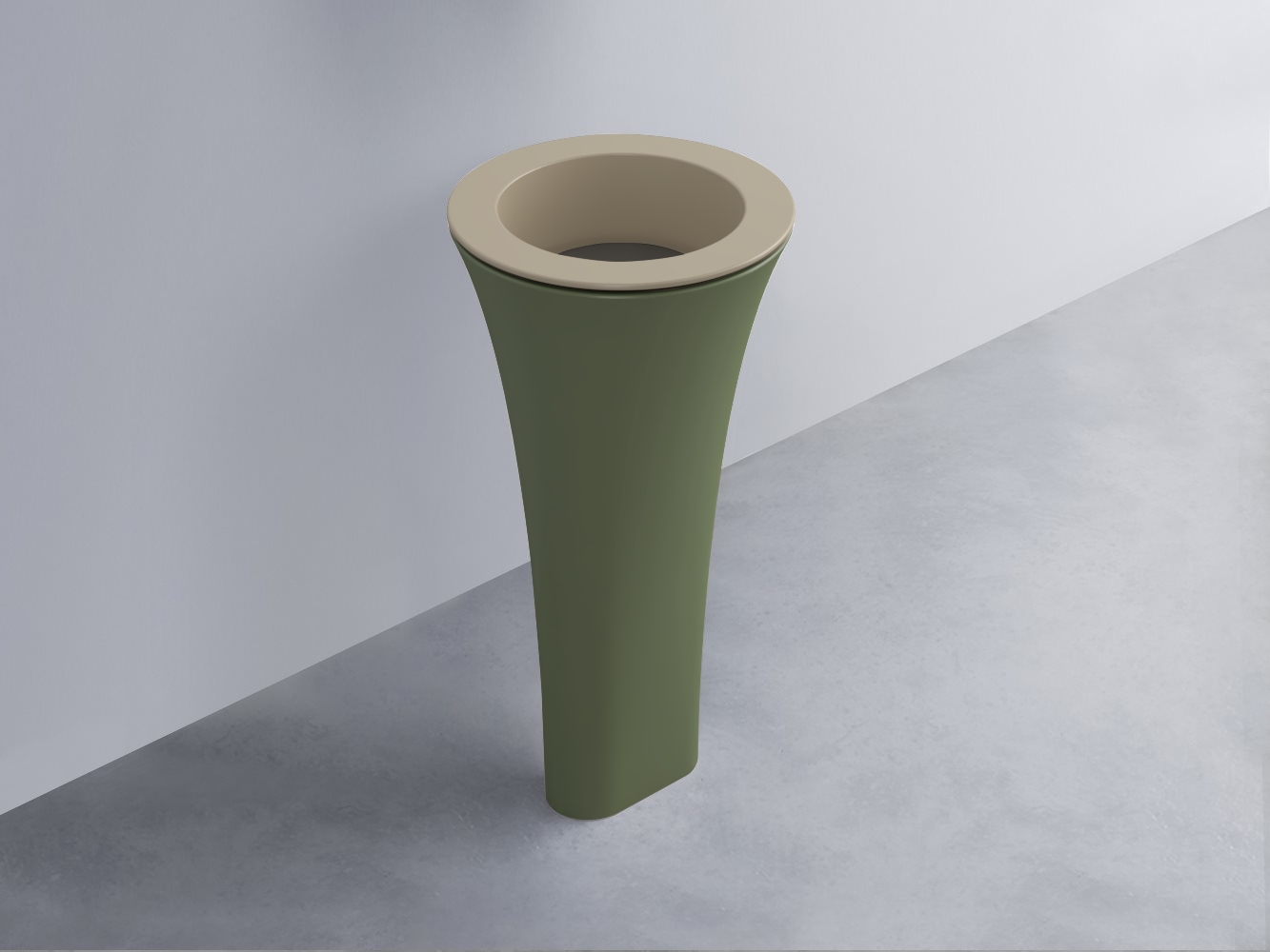 AMLA45-AV+AMPILT-FN+AMCOLT-AG Раковина Amedeo Tondo отдельностоящая cielo Enjoy + Amedeo Ceramica Cielo