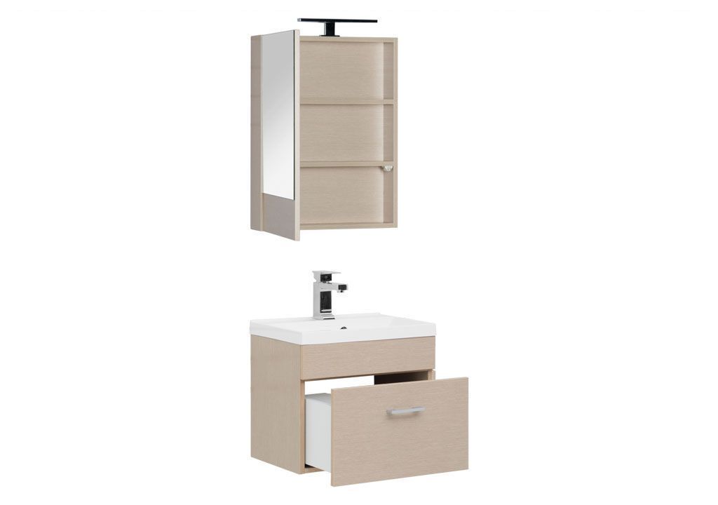 Мебель для ванной Aquanet Нота NEW 50 светлый дуб 00231071 - Вид №1