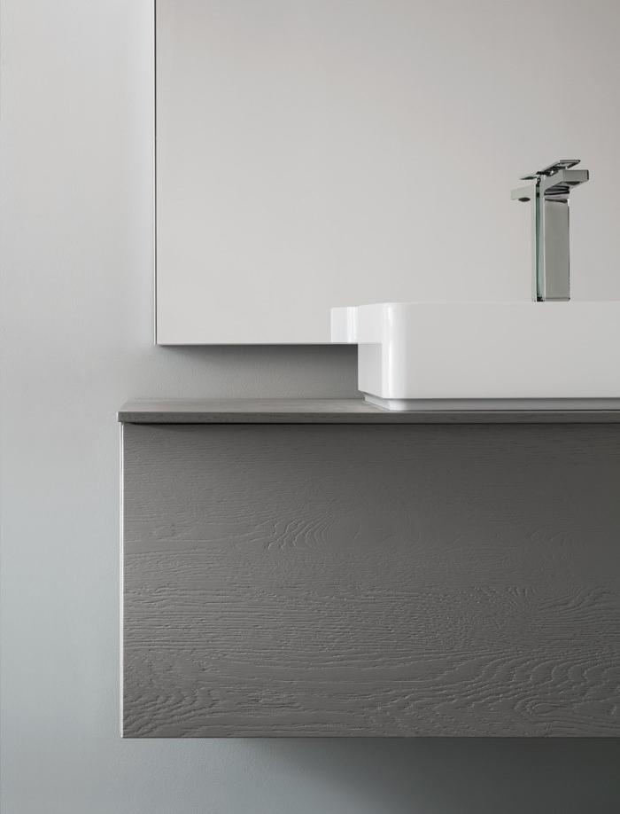 Arcom Тумба под умывальник из дерева с ящиками и зеркалом Pollock Santreyd sun-id-1514782 - Вид №2