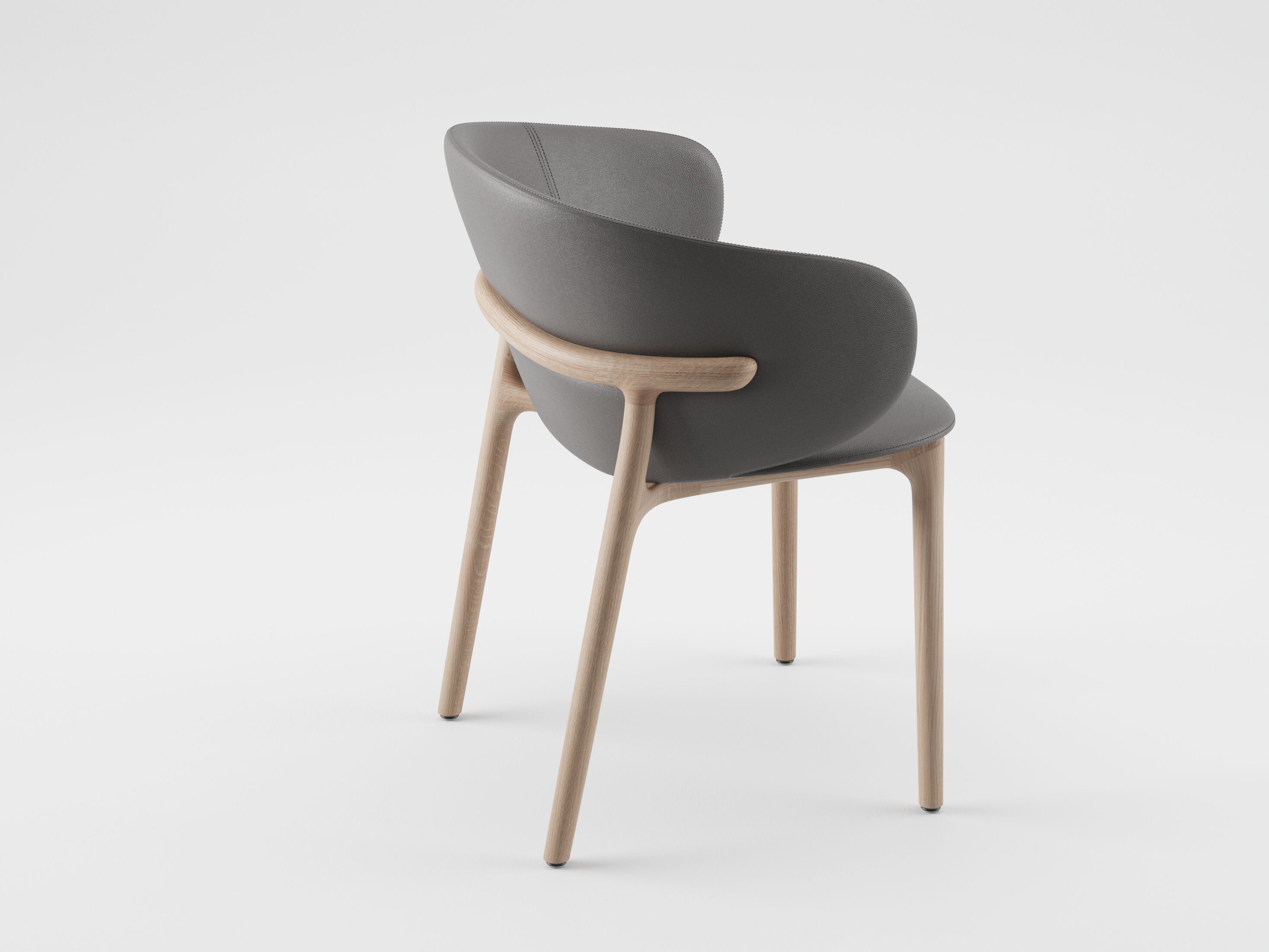 Мягкий стул из ткани Artisan Mela ARCH-00150906 - Вид №4