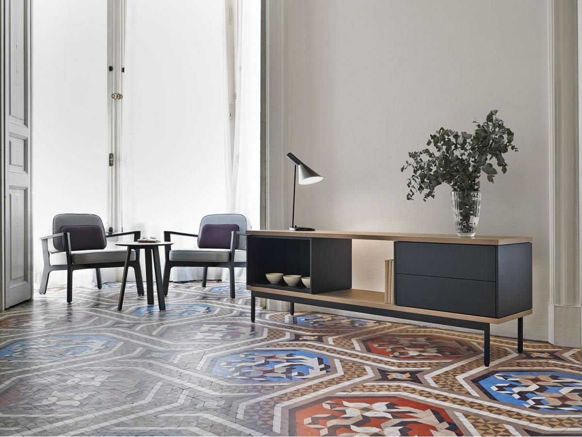 004563 Тумба под TV Punt Mobles Slats Santreyd  - Вид №5