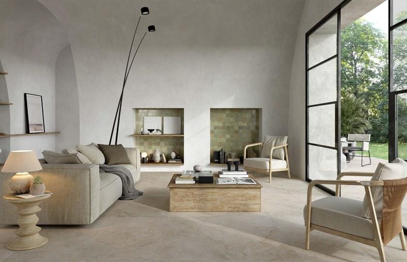 MARAZZI Антибактериальная настенная / напольная плитка из керамогранита под камень Alba sun-id-1405966 - Вид №5