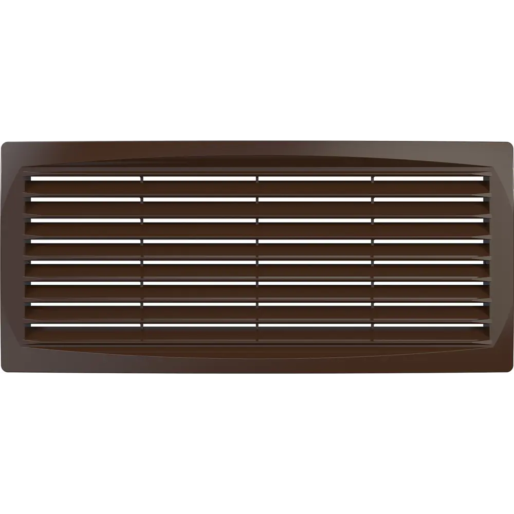 Вентиляционная решетка ERA 300x135 мм с наклонными жалюзи, коричневая 84721204 STLM-1119834 - Вид №2
