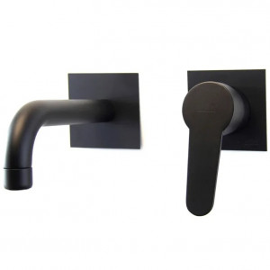 SE830606560 Смеситель для раковины , черный Webert Sax Evolution