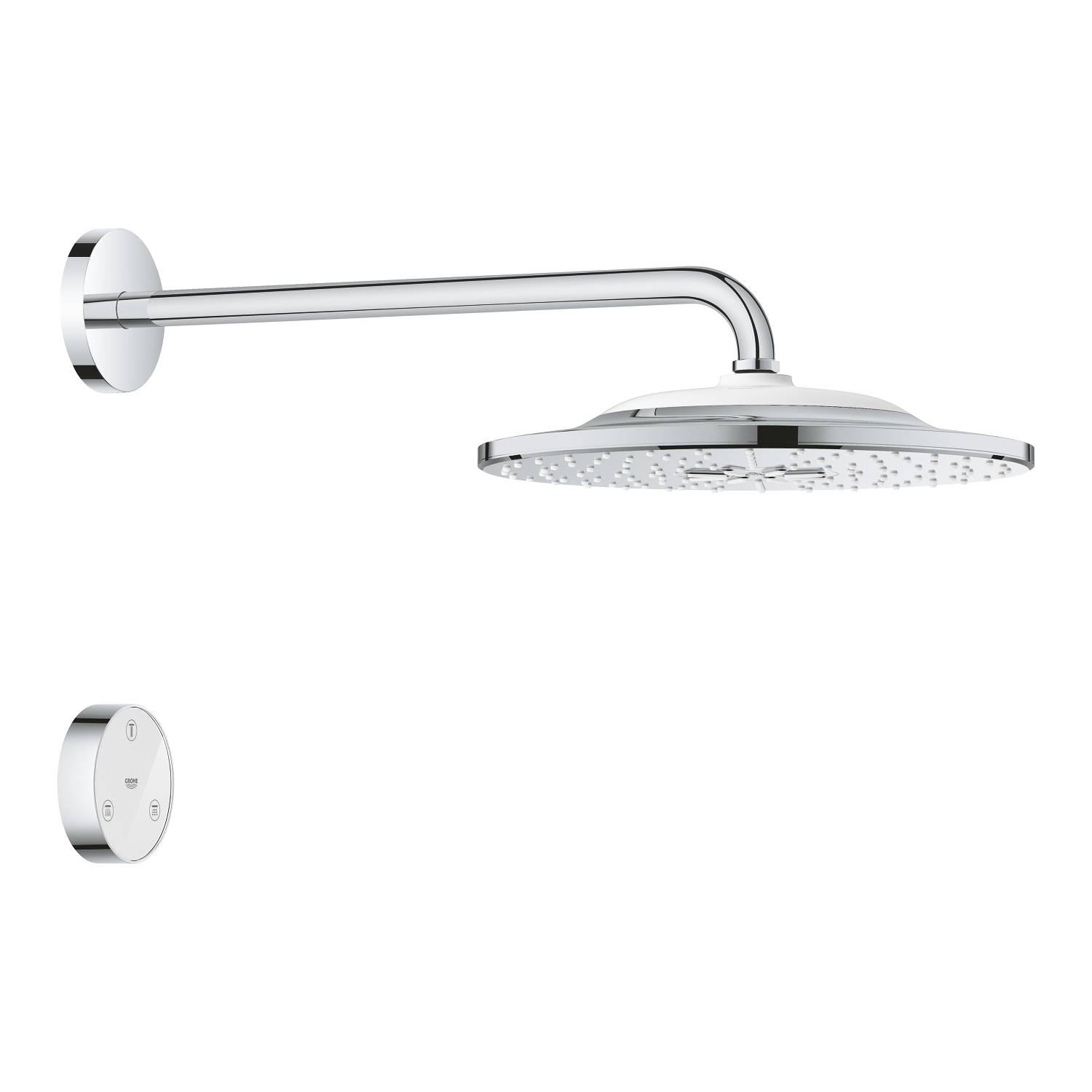 Верхний душ GROHE Rainshower 310 SmartConnect с душевым кронштейном, хром (26640000) - Вид №2