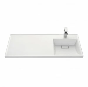 1A72223KLH010 Подвесная раковина настенная прямоугольная AQUATON ЛОНДРИ белая