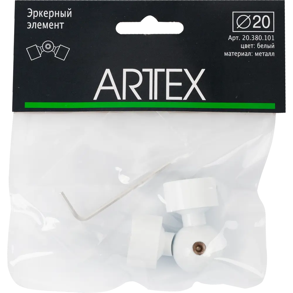 Эркер 2 см цвет белый 82110338 STLM-2157366 ARTTEX  - Вид №2