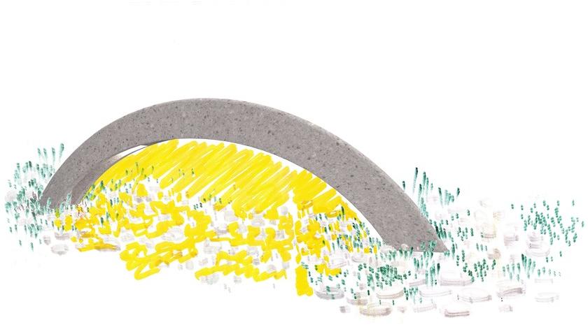 Martinelli Luce Торшер уличный светодиодный из бетона  2305/gr  - Вид №7