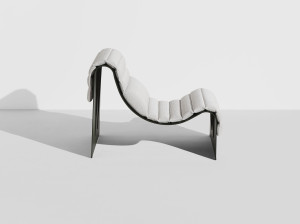 Алюминиевое кресло с порошковым покрытием