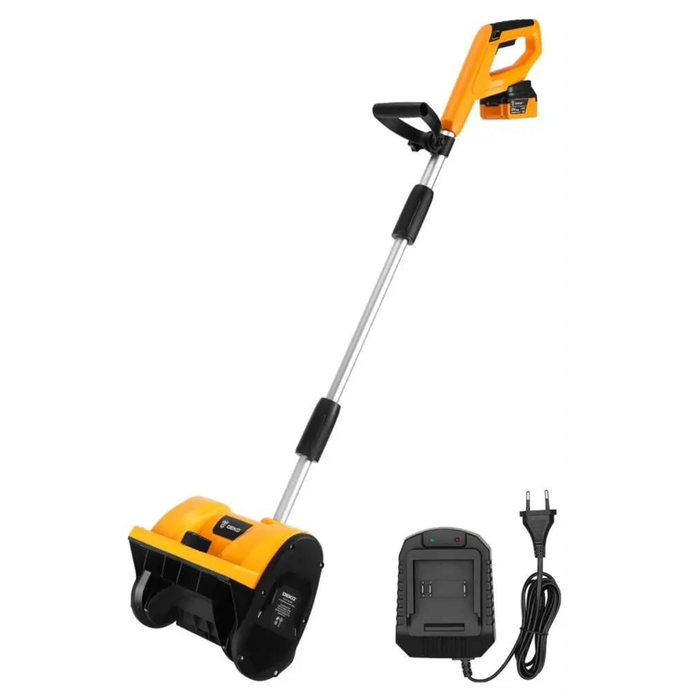 Аккумуляторный снегоуборщик DEKO ST21V для быстрой уборки снега 89394656 STLM-1486911