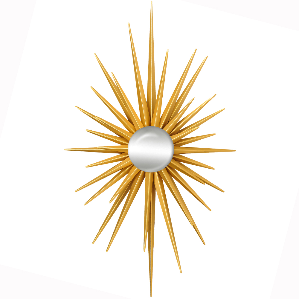 19082226 Декоративное настенное зеркало «Глория» (fish-eye) Object Desire  - Вид №1