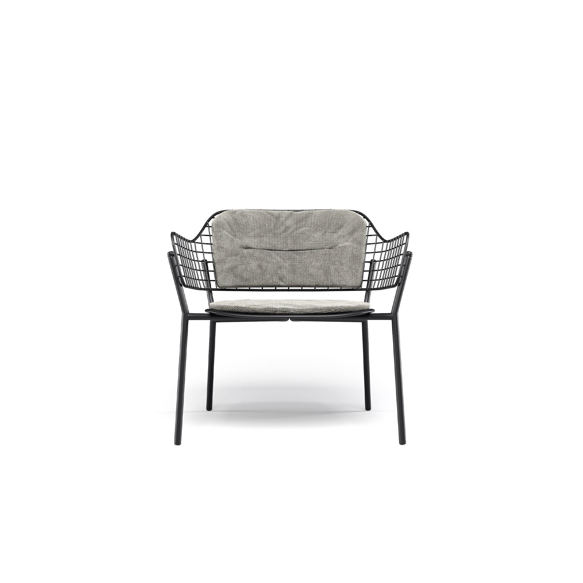 Стул для сада из нержавеющей стали с подлокотниками emu Lyze ARCH-00025510 - Вид №1