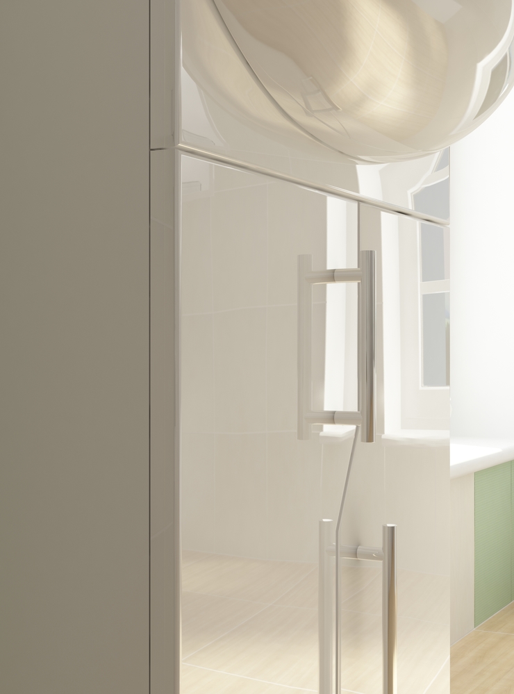 Тумба с раковиной Grand 550 (Уют)550⨉300⨉830 мм белый Santreyd sun-id-664493 - Вид №2