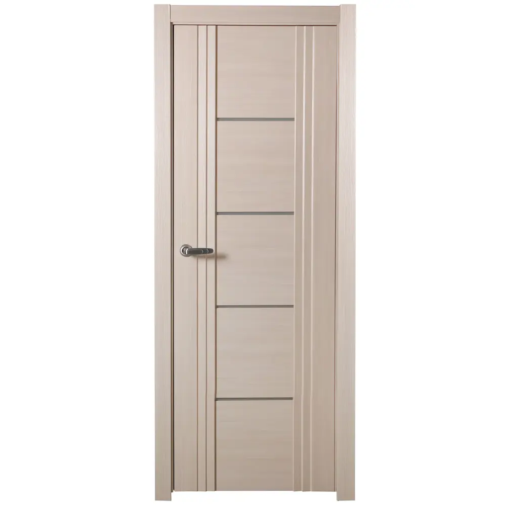 Дверь межкомнатная Селект глухая ПВХ цвет эшвуд 90x200 см (с замком) BELWOODDOORS STLM-2045238 - Вид №1