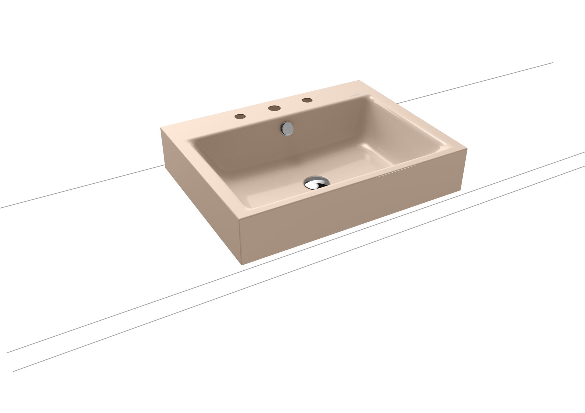 Умывальник KALDEWEI Сталь эмалированная 3157 24 багамский бежевый 3157306024 