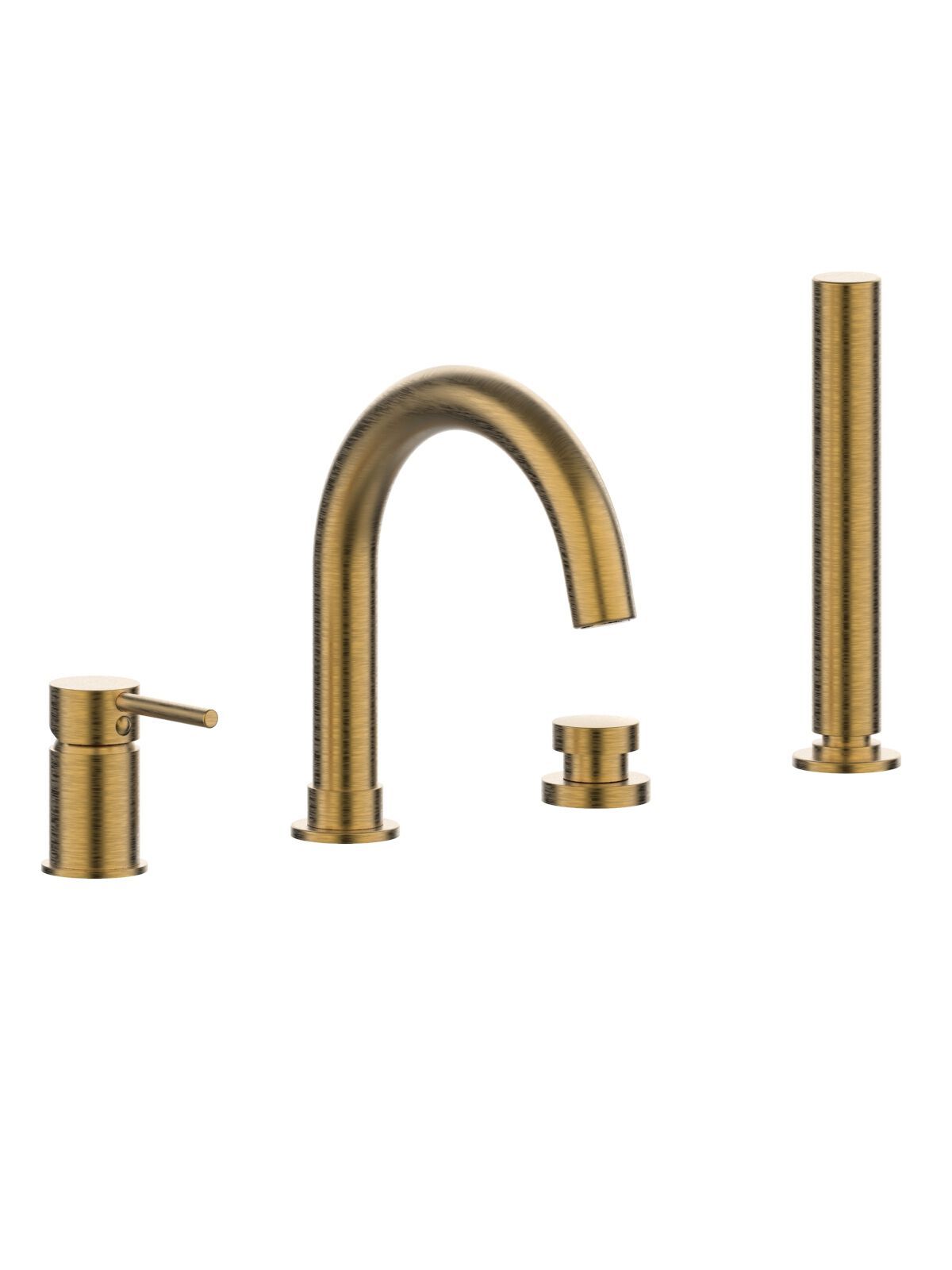 Встраиваемый смеситель для ванны с ручным душем Rubinetterie Frattini Pepe XL ARCH-00092637 - Вид №18