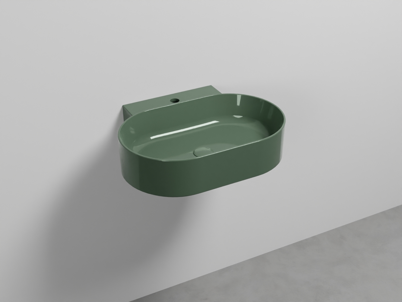 MRLS60-AL Ovale 60 одно отверстие cielo Mare Ceramica Cielo