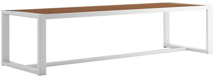 GANDIABLASCO Прямоугольный садовый стол из тика Dna teak sun-id-1405204 - Вид №4