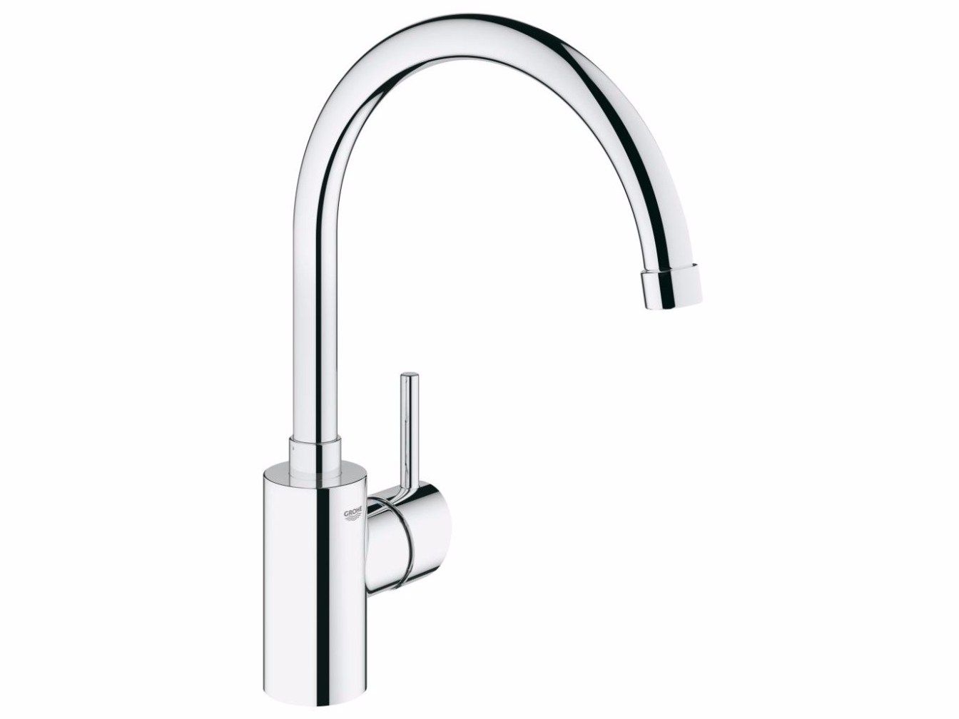 Смеситель для кухни с поворотным изливом Grohe концепция ARCH-00058343