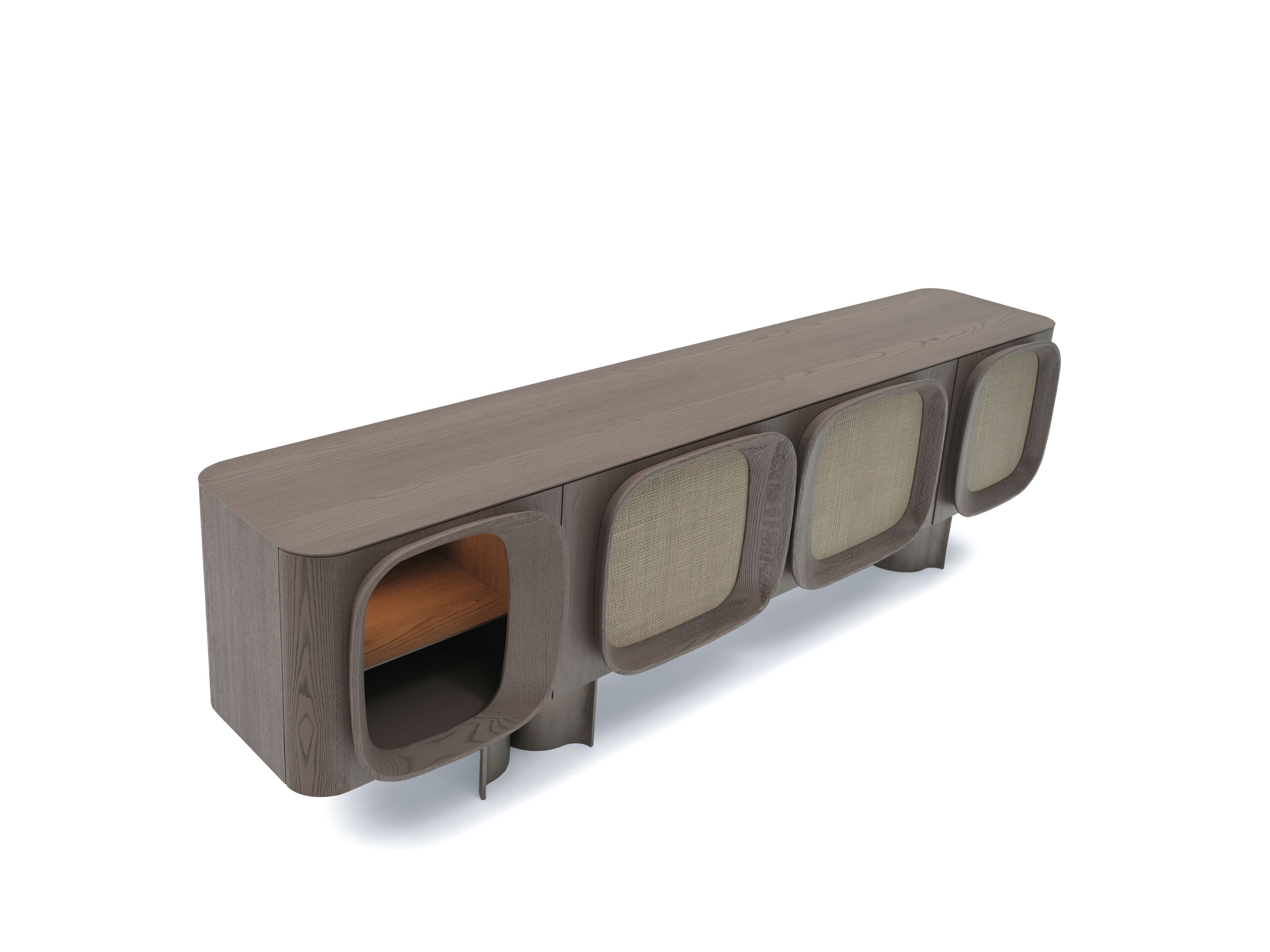 Деревянный шкаф со встроенным освещением Enne Vision ARCH-00009228 - Вид №2