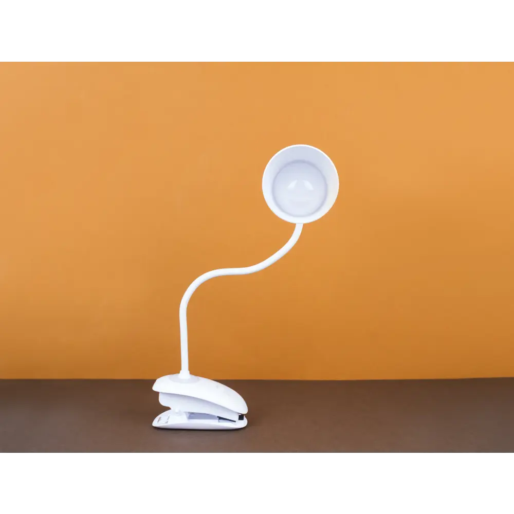 Настольная лампа Rombica LED Clamp 5 Вт 300 Лм, цвет белый 83387885 STLM-2162665 Santreyd  - Вид №4