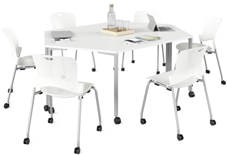 Herman Miller Штабелируемое кресло nylon® на колесиках Caper sun-id-1372754 - Вид №5