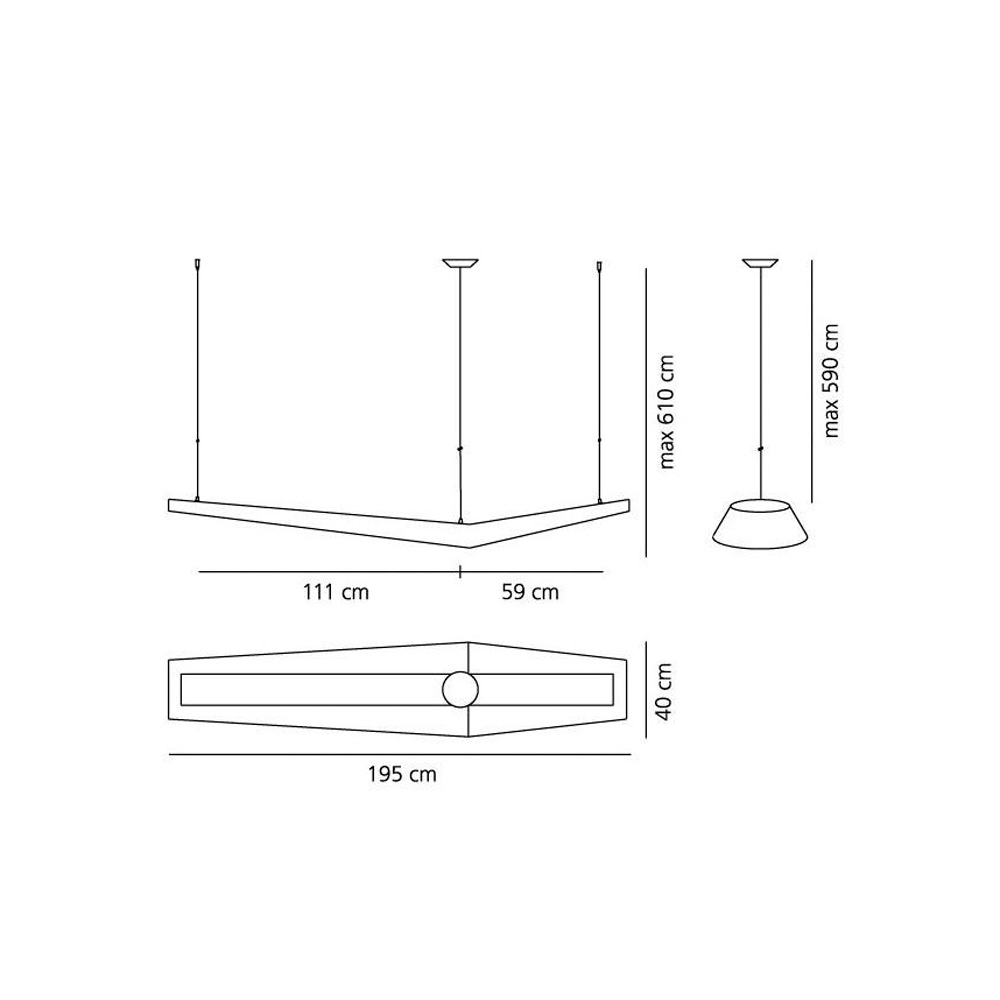 Подвесной светильник L860510 от Artemide ARTEMIDE ДИЗАЙНЕРСКИЕ 243333 Белый  - Вид №6