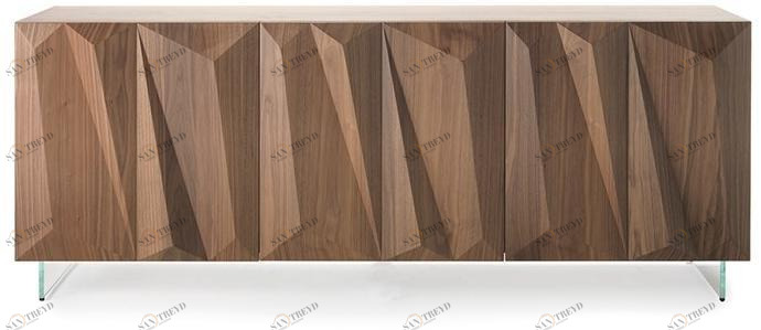 Reflex Буфет из лакированного дерева со встроенной подсветкой Quartz sun-id-1455476