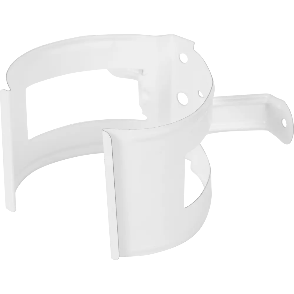 10011184 Хомут для водосточной трубы цвет белый STLM-1018354 ИНТЕРПРОФИЛЬ  - Вид №2