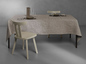 Скатерть из абаки и хлопка