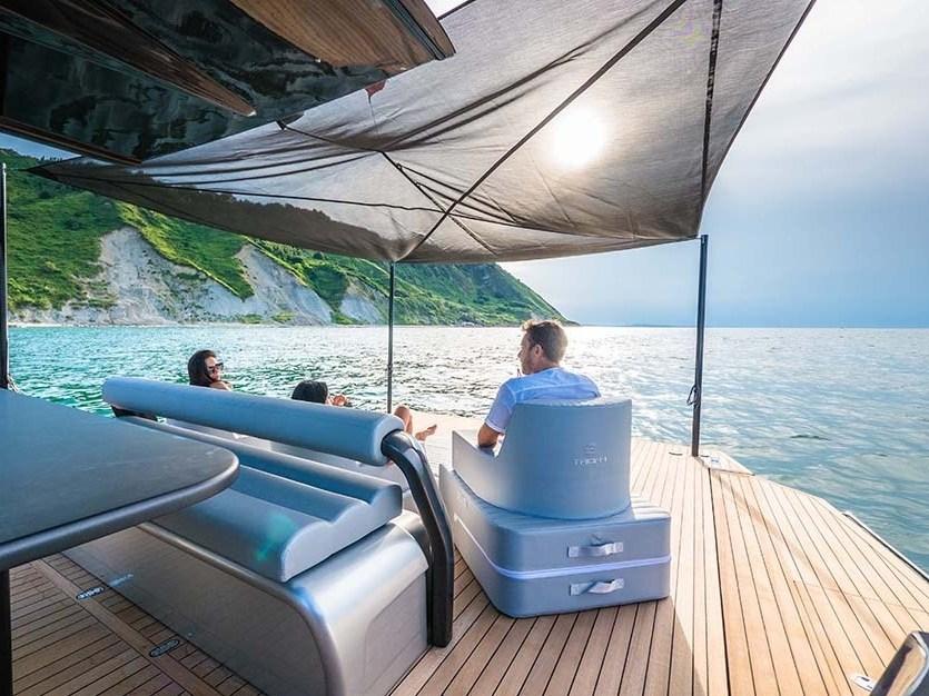 Trona Плавающий шезлонг из экокожи Yacht club sun-id-1457226 - Вид №1