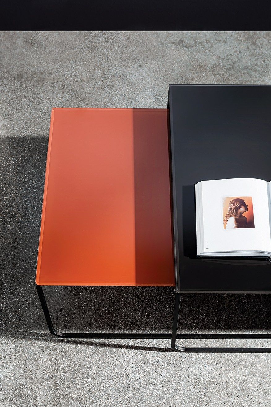 Стекируемый стеклянный журнальный столик Sovet Italia ARCH-00103549 - Вид №2