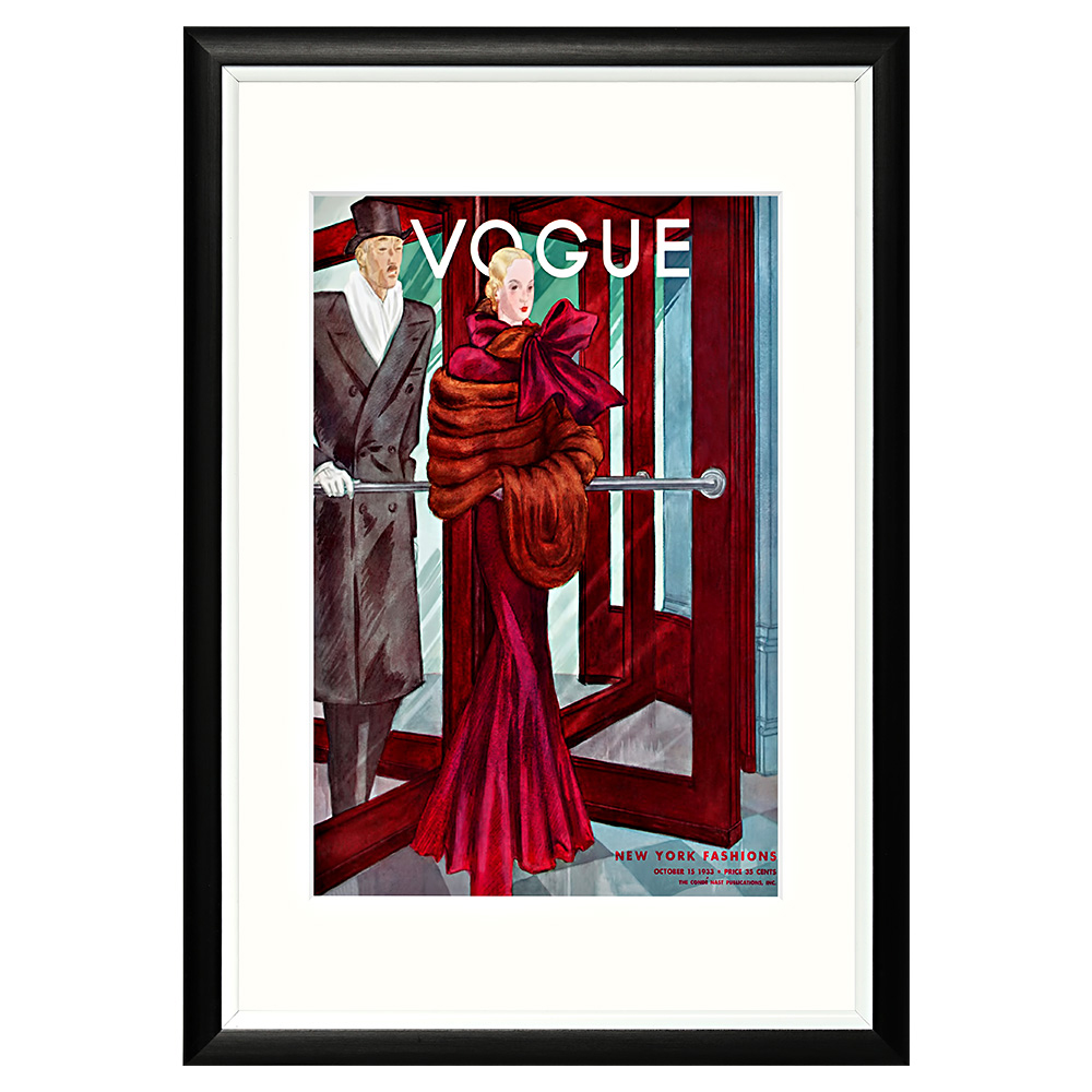 417320274_1818 Арт-постер «Vogue, октябрь 1933» Object Desire 